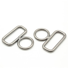 Wholesale Special-Sheaped Ring Zinc Alloy Metal Ring For Handbags Accessories